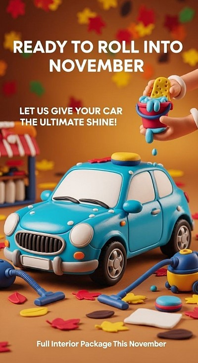 Interior auto detail